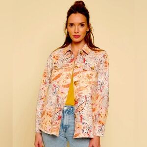 Mystree paisley Jean jacket